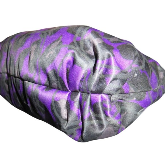 Coach Poppy Daisy Purple Ocelot Print Crossbody Bag F20024 with matching wallet - Picture 7 of 15